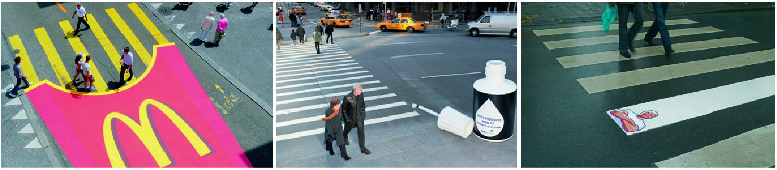 marketing guerrilla paso de zebra