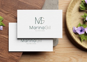 Tarjeta visita Marina Gil