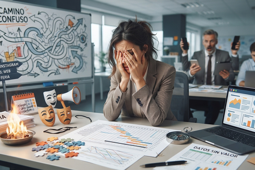 Siete señales de que tu empresa hace marketing sin una estrategia clara