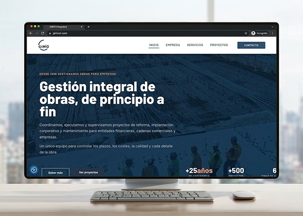 Diseño web Gimo
